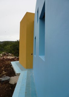 The home is small, at 1200 square feet, because of the political situation. The client wanted to start small, see how things go, and if it’s to be used in the future, enlarge it.<br><br>Photo courtesy <br><br>Z-A Studio.