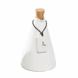Oil bottle by Monica Porter for Montes Doggett.