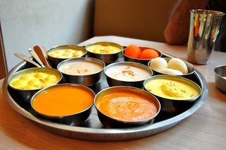 Touring India - Photo 15 of 27 - The food in India is spectacular. I loved hearing about cooking methods and traditions. And how could you not love a plate of desserts this beautiful?
