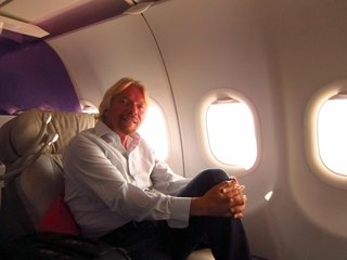 Virgin Territory: Richard Branson - Photo 1 of 4 - Virgin's "Pioneer in Chief" Richard Branson sits down for a quick chat.