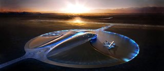 Virgin Territory: Richard Branson - Photo 3 of 4 - Virgin Galactic's New Mexico Spaceport was designed by Foster+Partners and is now under construction.