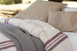 The linen-based Deep Woods collection.