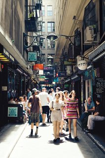 Exploring Melbourne, Australia - Photo 6 of 25 - Cheaper rents and a populace with a rather lively sense of discovery have helped catapult Melbourne’s previously disused laneways to the fore of the city’s life. Now, an average afternoon stroll through the Central Business District requires a quick dodge into a passageway like Centre Place for a quick coffee or a bit of people watching.
