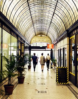 Exploring Melbourne, Australia - Photo 13 of 25 - The Cathedral Arcade holds loads of Melbourne's shopping, including a delightfully unusual vintage store called Alice Euphemia. That's the shop where I scored my copy of the Melbourne Design Guide, which served as my tourist bible while I was there.