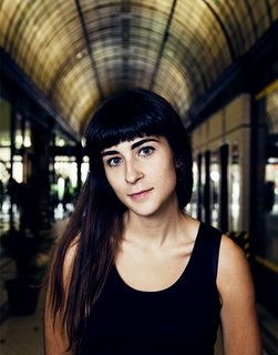 Exploring Melbourne, Australia - Photo 15 of 25 - Here's a portrait of Anna, staff at Alice Euphemia, in the Cathedral Arcade.