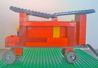 One our favorite Kundig projects to visit are the Rolling Huts. One of our first Lego ventures was a re-creation of the Rolling Huts. There are a total of six in "the herd" but we didn't have enough Legos to complete the entire set.