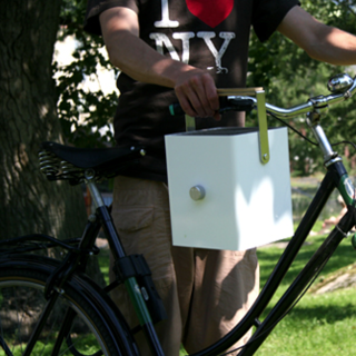 The Cityboy Picnic Grill by designer Klaus Aalto for Finnish manufacturer Selki-Asema for the urban dweller.