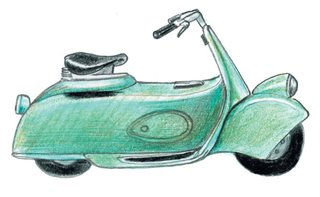 1943<br><br>Moto Piaggio 5 scooter debuts.