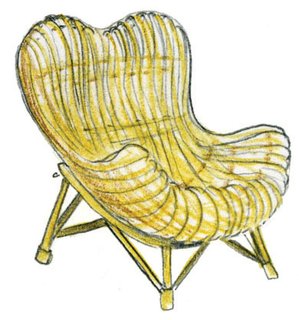 1950<br><br>Franco Albini designs Gala chair.