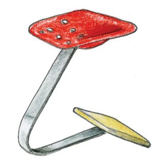 1957<br><br>Castiglioni Brothers design Mezzadro stool.