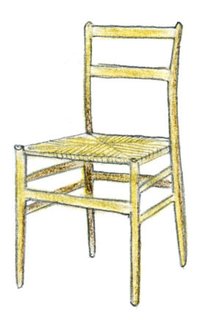 1957<br><br>Gio Ponti designs Superleggera chair.
