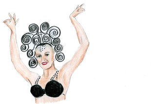 1993<br><br>Dolce & Gabbana create costumes for Madonna's "Girlie Show" tour.