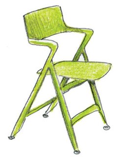 1996<br><br>Antonio Citterio designs Dolly chair for Kartell.
