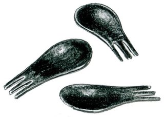 2000<br><br>Matteo Ragni and Giulio Iacchetti design Moscardino fork.