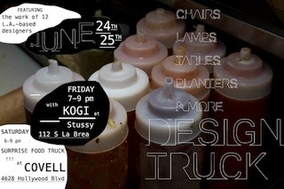 Design Truck pairs the city's coolest furniture designers with L.A.'s hottest food trucks.
