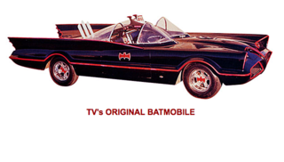 The Batmobile designed by George Barris.