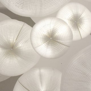 Hanging lamps by Molo Design.