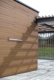 Paneling by Resysta.