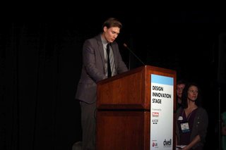 From the Show Floor: Pecha Kucha - Photo 2 of 7 - Architect Gavin Studer of the Mossy Foot Project.