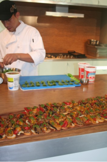 Here's a photo by Lizz Wasserman for LA Racked of the party for LG that we threw at Ford and Ching. The food was delicious!