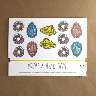 Charm Cards by Egg Press.