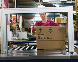 Finally, trucks are packed with yards of colorful fabrics. The trucks drive to shops and ports and eventually transport the textiles to customers around the world. Watch our slideshow of iconic and favorite Marimekko patterns.