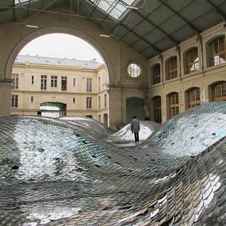 WasteLandscape Made of CDs - Photo 5 of 5 -