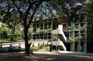 The Mill Owners' Association Building by Le Corbusier.