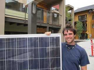 Each home includes a solar photovoltaic panel array adequate to offset the home’s annual energy use.