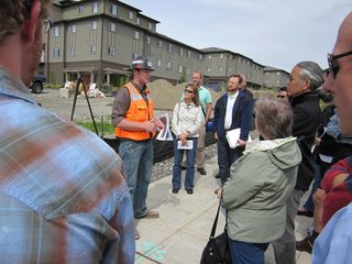 Our extensive on-site education program included monthly construction walk-throughs.