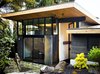 The exterior of Riley's Cove, built by Tanner Construction. Photo of Building the Maxon House: Week 24 modern home