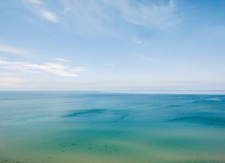 This Lake House Is a Living Piece of Architecture History - Photo 7 of 21 - The view of Lake Michigan from the Douglas House.
