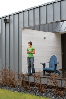 Hands OffArchitect Steve Bull aimed to create a home for Leinicke and Navitsky that was virtually maintenance-free. To that end, the exterior is standing-seam metal siding that will never need to be painted; the cedar walls are finished with an eco-friendly Osmo semisolid stain rather than paint; and the floors are end-grain fir, a recycled by-product of door manufacturing that "is so tough it will outlast most buildings," says Bull.<br><br>custombiltmetals.com<br><br>osmona.com<br><br>oregonlumber.com