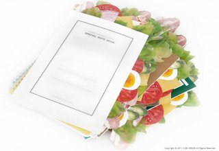 The Sandwhich tags by Yuse Design look like tasty toppings for sandwiches.
