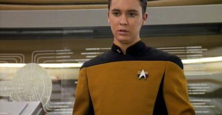 An ever-so-dashing shot of Wesley Crusher.