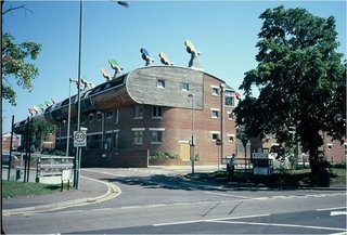 My first view of BedZED, located in the southern London suburbs. This 82 unit mixed office/townhome community continues to impact my thinking about where our communities need to evolve to this day. It is beautiful, livable, durable, and uses nearly zero energy on a net annual basis.