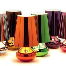 Kartell Cindy Lamp in tangerine, $273.00.