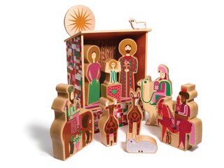 A Pair of Modern Nativity Scenes - Photo 1 of 2 -