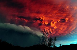 Friday Finds 12.23.11 - Photo 2 of 4 - Chile's Puyehue volcano sends up a cloud of ash in June of 2011.