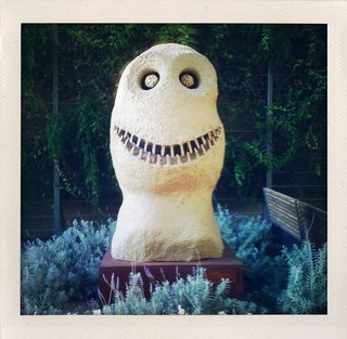 Moonrise by Ugo Rondinone spotted at 555 Mission.