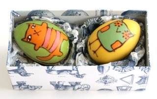 Donna Wilson Chocolates - Photo 1 of 3 - Wilson's chocolates—including this rendition of the Owl and the Pussycat— are nearly too pretty to eat.