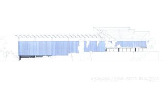 Within the exhibition, there are 15 architectural models on display constructed by students in Spain with plans provided by Baghdad's university and government, as well as architectural offices involved in the design.<br><br>A complementary show is also on view at Center for Architecture. "<br><br>CHANGE: Architecture and Engineering in the Middle East 2000-Present" surveys 123 contemporary works in 20 countries in territories by acclaimed architects such as SOM and HOK. <br><br>Alvar and Aino Aalto, Project for the Fine Arts Museum of Baghdad within the Civic Center, 1957-1963, Baghdad, Iraq.