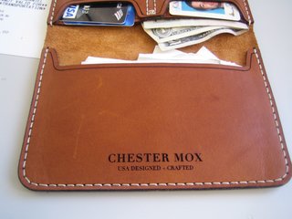 Not only was the leather a nice shade of earthy brown, but it was incredibly soft and needed no breaking in.