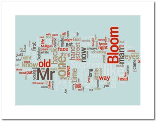 Ulysses word cloud poster from beautifulwordsbeautifulart.com.