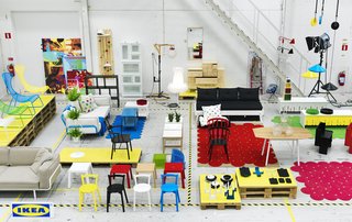 The entire PS 2012 range, prototyped and photographed on the factory floor in Sweden.