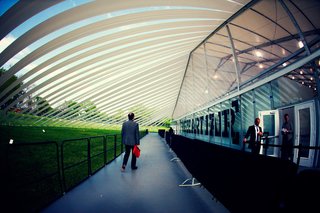 Surveying Frieze New York - Photo 2 of 10 - Entering Frieze Art Fair on May 4, 2012.