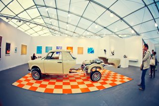 Surveying Frieze New York - Photo 5 of 10 - Liz Cohen's "Trabantimino" at Salon 94's Frieze booth.