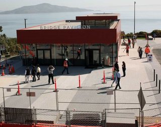 Friday Finds 05.25.12 - Photo 2 of 3 - The new 3,500 square foot Bridge Pavilion stands on the San Francisco side of the Golden Gate Bridge.