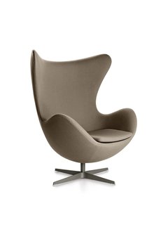 Fritz Hansen on Knockoffs and Authentic Design - Photo 2 of 4 - The Egg Chair, another Arne Jacobsen design—this one from 1958—was originally created for the Royal Hotel in Copenhagen. Would today's numerous "inspired-by" copies really make Jacobsen roll in his grave, as Rosenkvist puts it?
