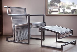 One of the four pieces of furniture that will be shown at Dwell on Design.